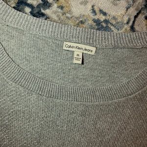 Calvin Klein Silver Sweater